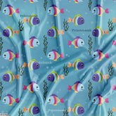 Kid's Wholesale Digital Printed Fabric For Baby Garment Manufacturer